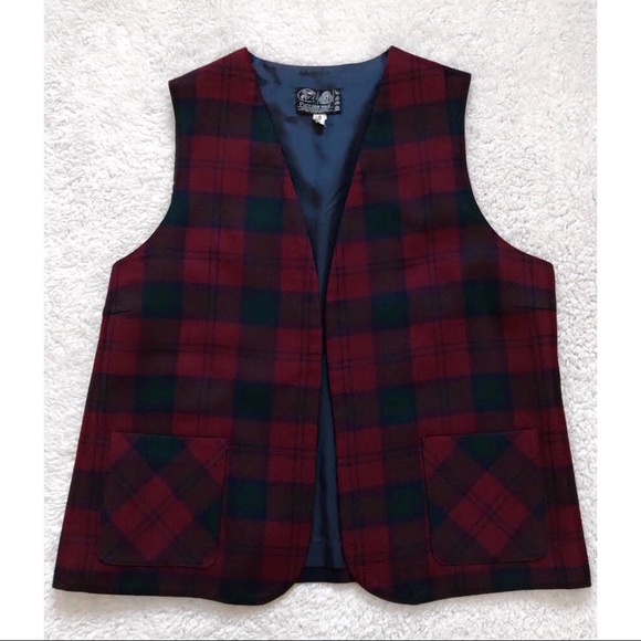 ✨PLAID WOOL VEST✨ - Picture 1 of 4
